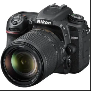 Nikon D7500 DSLR Camera with 18-140mm Lens