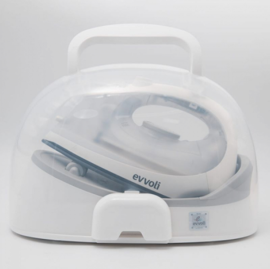 Evvoli Cordless Steam Iron with Ceramic Soleplate 1600W EVIR-CS1600P - Image 6