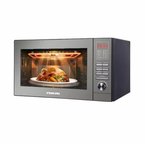 Nikai Microwave 25L 1000W with Grill Digital 5 Levels Mirror Finish NMO250MDG - Image 2