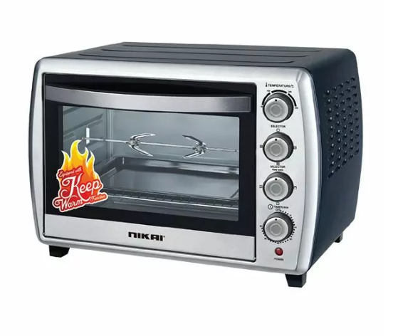 Nikai Oven 65L with Convection & Rotisserie 2000w NT6500SRC1