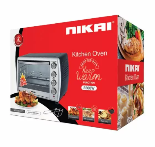 Nikai Oven 65L with Convection & Rotisserie 2000w NT6500SRC1 - Image 2