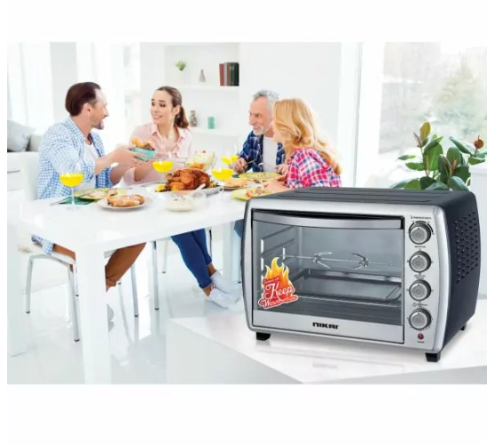 Nikai Oven 65L with Convection & Rotisserie 2000w NT6500SRC1 - Image 3