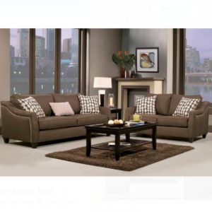 Luxury Velvet Sofa 2+2 Seater Khaki Colour