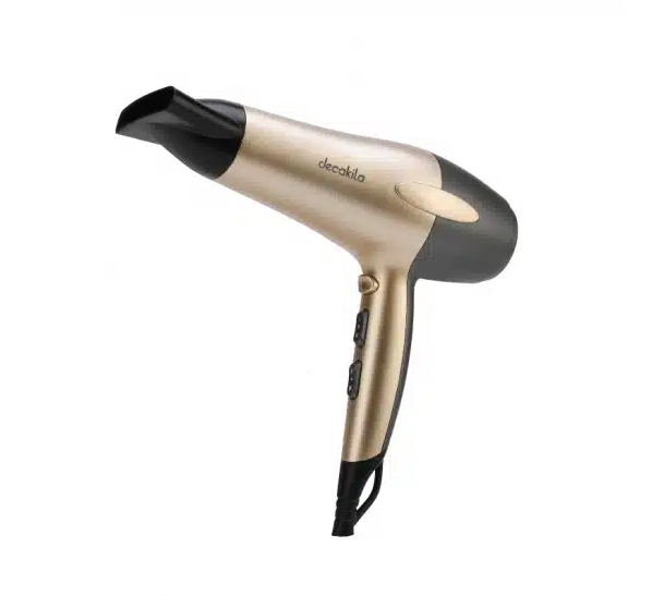 Decakila Hair Dryer 2200W DC 2 Speed 3 Heat Setting With Diffuser - KEHS011W
