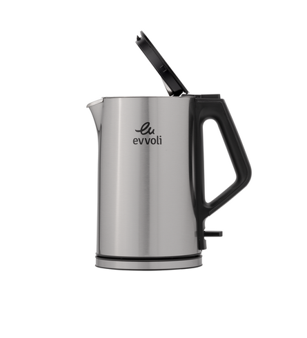 Evvoli Stainless Steel Electric Kettle With Fast Boiling Feature, Smart Power Off Technology, 1.5 L 2200 W – EVKA-KE15MS - Image 5