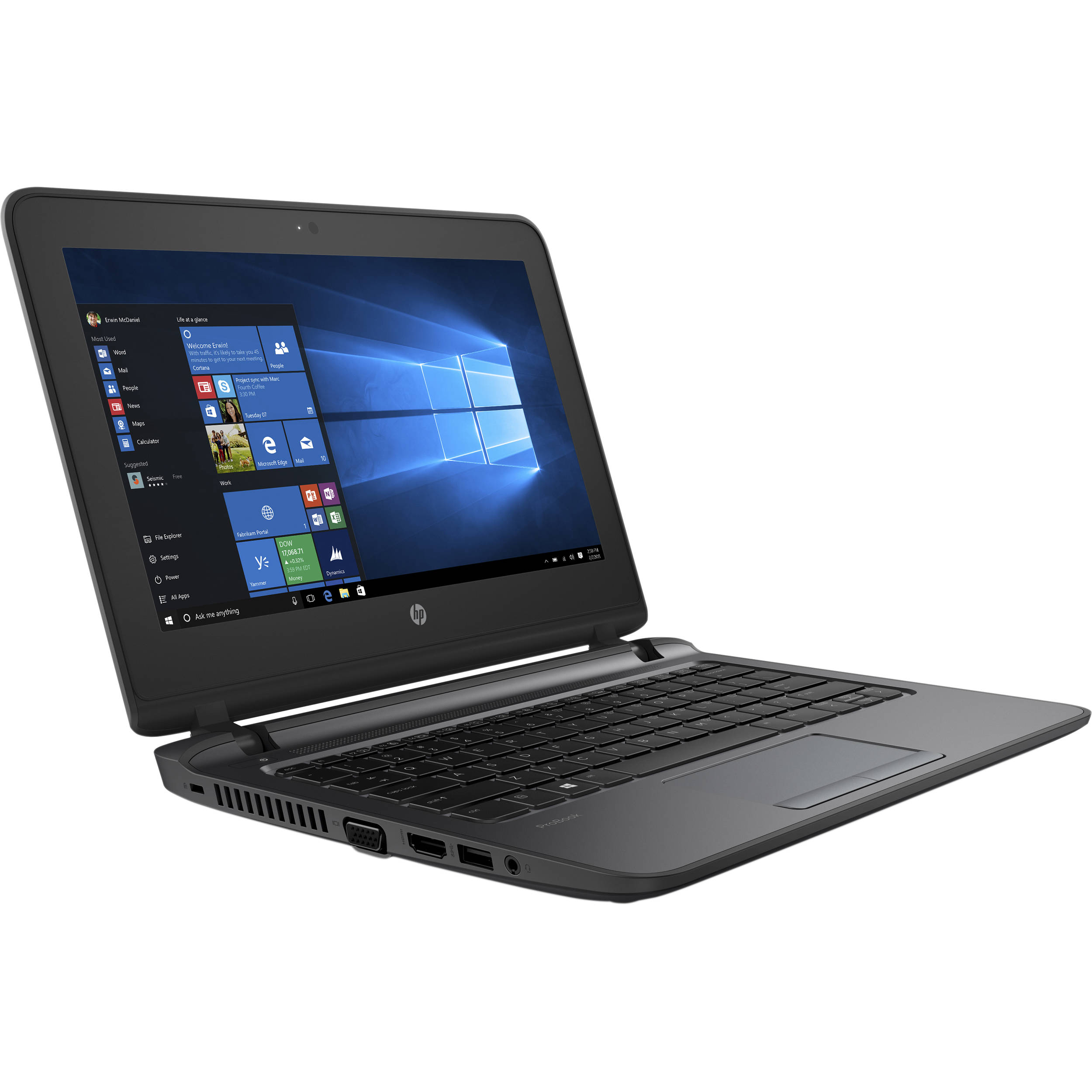 HP ProBook 11 G2 11.6" 360 CONVERTIBLE Intel core i5 7th 8GB / 256GB SSD .
