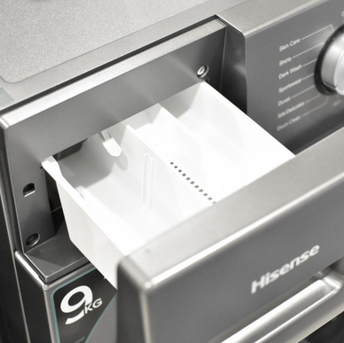 Hisense 9kg Full Automatic Titanium Front Load Washing Machine WFPV9012T - Image 6