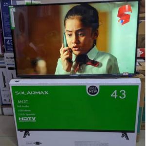 Solarmax 43”Inch HD Smart TV Double Glass