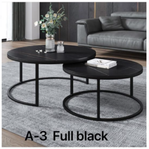 Coffee Table Double A-3 Black Colour