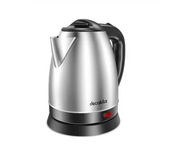 Decakila Kettle 1.7L Electric Jug 1800W Stainless Steel - KEKT002B