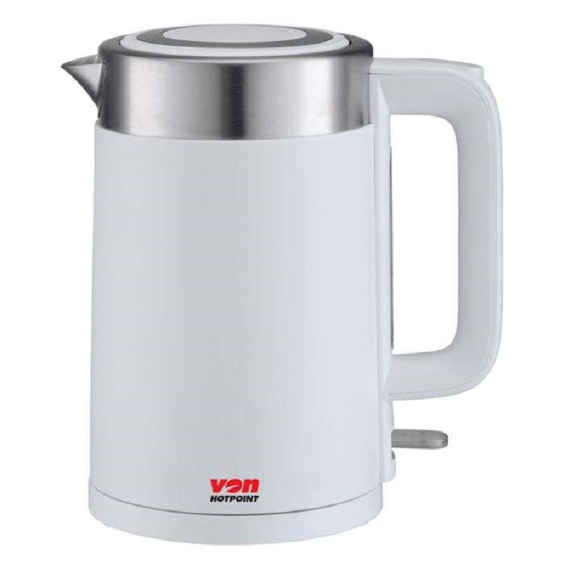 Von 2,000W 1.7L Cordless Plastic Kettle – VSKL17PDW