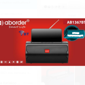 Aborder Rechargeable Radio AB1367BT