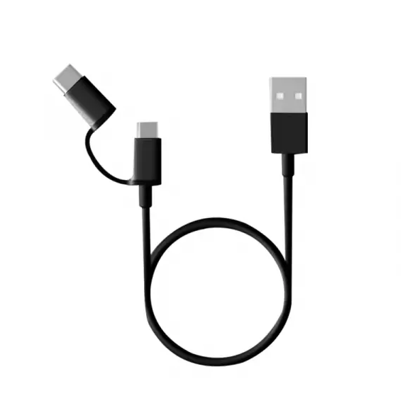 Xiaomi Redmi 2 in 1 Micro USB To Type C 100cm Cable Supports Fast Charging SJV4082TY