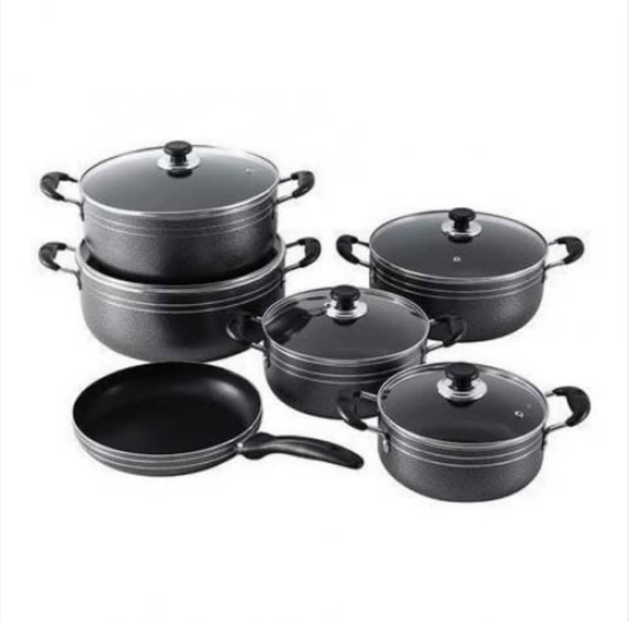 Tornado Non stick High Quality Cookware 7 Pieces (Ni Nzito)