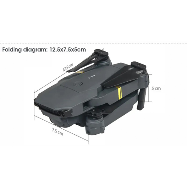 Long Range Remote Control 4K WiFi Quadcopter Folding Mini Cheap Drone-E58 - Image 2