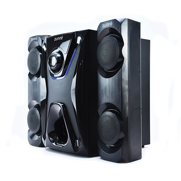 Zunne Subwoofer, Three Speakers, Support Bluetooth, FM Radio, USB, ZH656BT