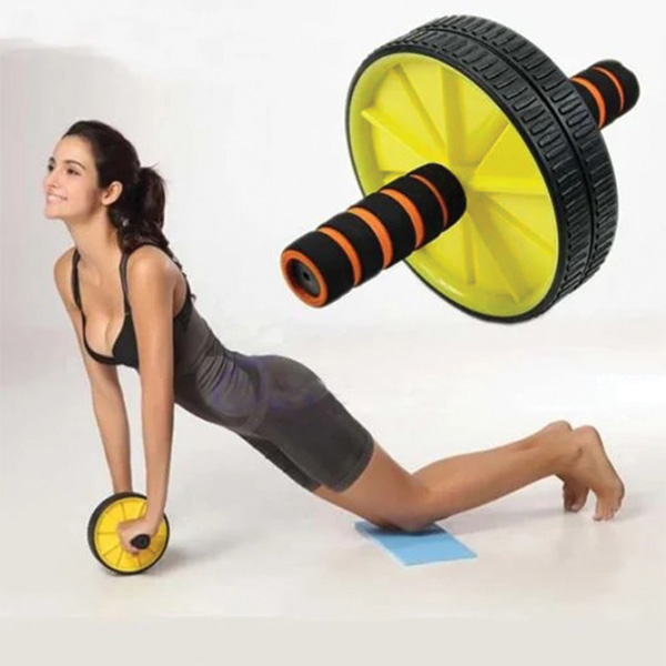 Anti Skid Double Wheel AB Wheel Roller to Reduce Belly Fat - Image 2