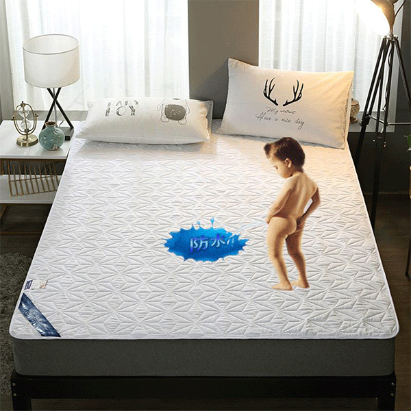 Waterproof Bed Mattresses Cover Washable Bed Cover Multicolor Thickened Waterproof Bed Mattresses Cover Washable Bed Cover Multicolor Thickened - Image 3
