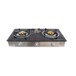 Westpoint 3 Burner Gas Stove Tempored Glass – WTKJ-3818