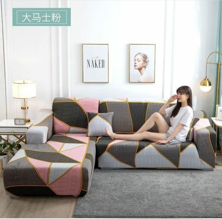 Sofar Cover Set (3+2+1+1) Pillowcase 7 Crazy Colour