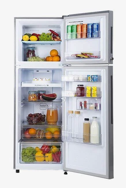 Haier Refrigerator | MRF-160BEX | 134L Top Freezer Fridge - Silver - Image 2