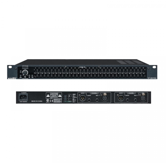 Kodtec High Quality Professional Audio Equalizer Single KT-2015EQ