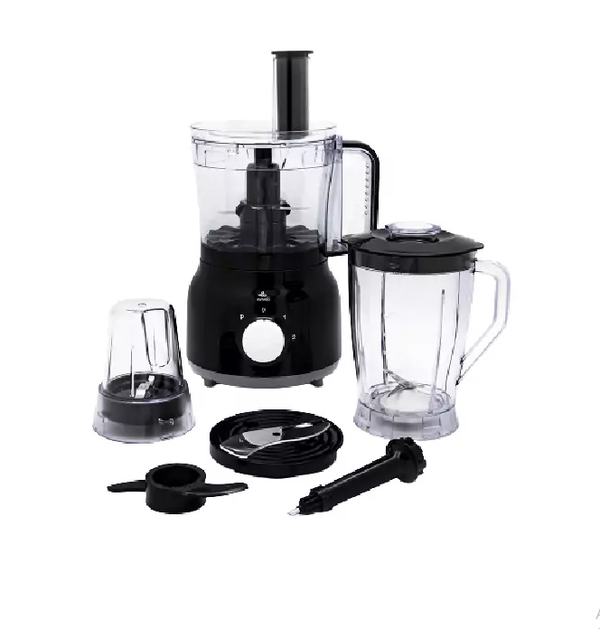 Evvoli Food Processor 2L with Blender & Grinder 600W EVKA-FP20B - Image 2