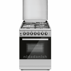 Delta Cookers 60x60 Electric Oven & Grill 3Gas & 1Elec Burner Inox DGC-6031.I