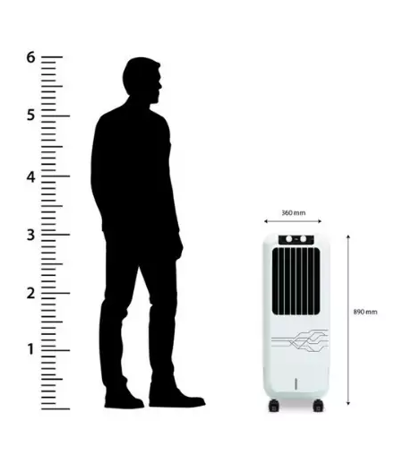 Hindware Tower Air Cooler 12L, 3 Speed Control 145W RIO 12 - Image 10