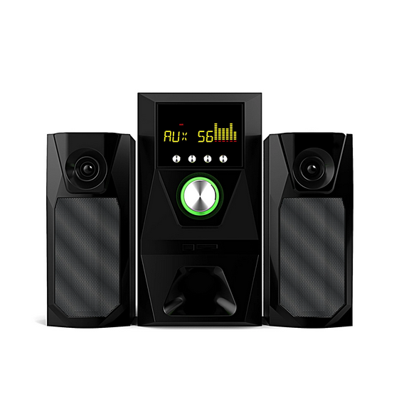 Sea Piano Subwoofer Bluetooth Speaker 2.1 Multimedia Active Speaker - Sp-863 - Image 2