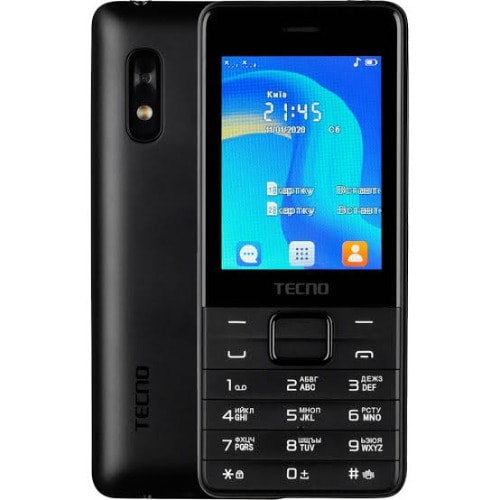 T454 - Dual Sim - 2.8" Big Screen With Camera Flash Light - 4MB ROM + 4MB RAM - 1500mah - Bla