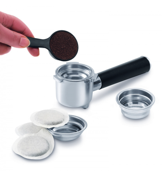 Delonghi Expresso Maker Pump Driven & Cappuccino Machine 1450W (Metallic) EC850.M - Image 3