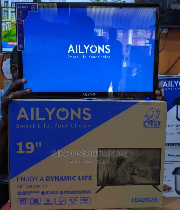Ailyons 19"Inch LED TV Double Glass