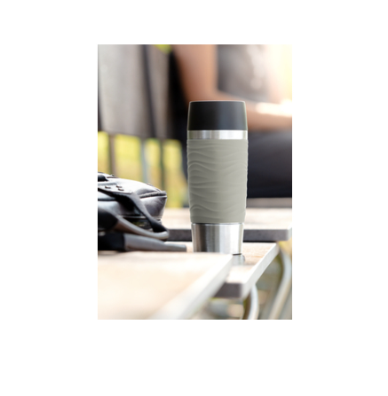 Tefal Travel Mug Grey 0.36L Waves Termal Bottle N2010810 - Image 4