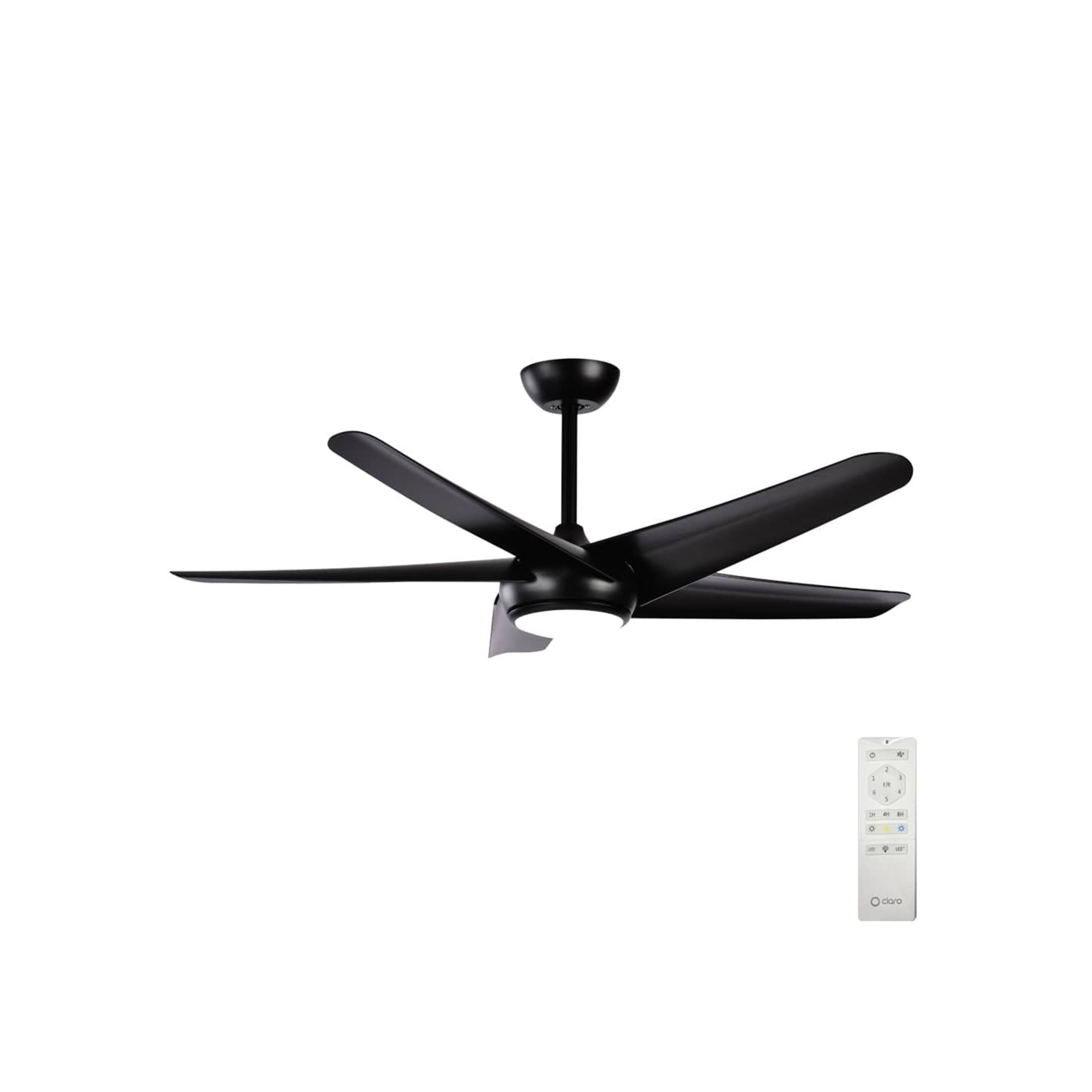 Titanium Ceiling Fan 5pcs ABS 20w LED light