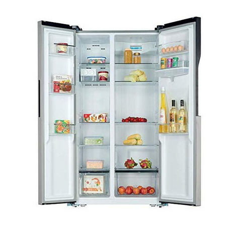 Westpoint Refrigerator Side By Side 552-Liter with Water Dispenser & Stainless Steel Finish Model - WSKN-5517-ERWDI - Image 2