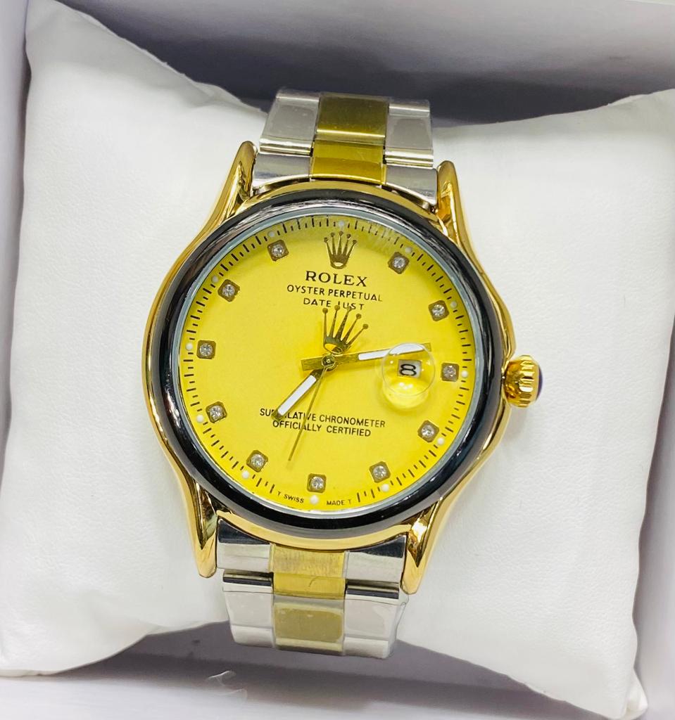 Classic Rolex Watch Gold & Yellow Colour Tape 2
