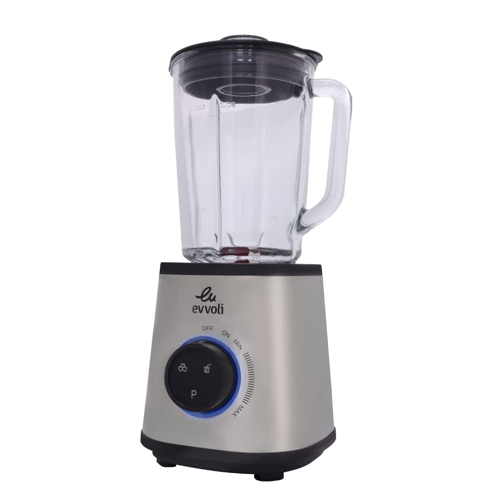 Evvoli Blender 1.5 liters with Glass Jar - EVKA-BL15SB - Image 2