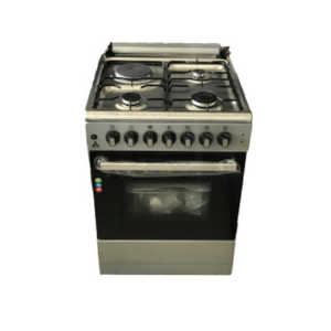 Delta Cooker 3 Gas Burners + 1 Electric Plate, Oven & Grill, 60x60cm - DGC-6031