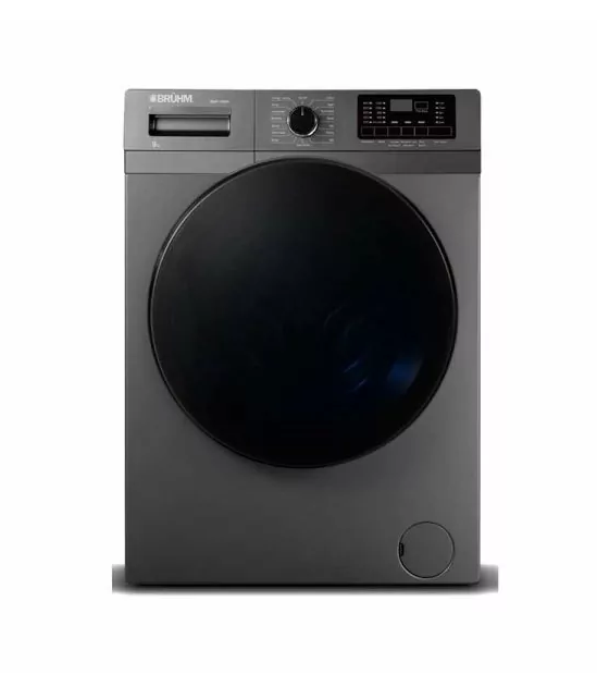 Bruhm Washing Machine 12kg Automatic Front Load (Titanium) BWF-120H