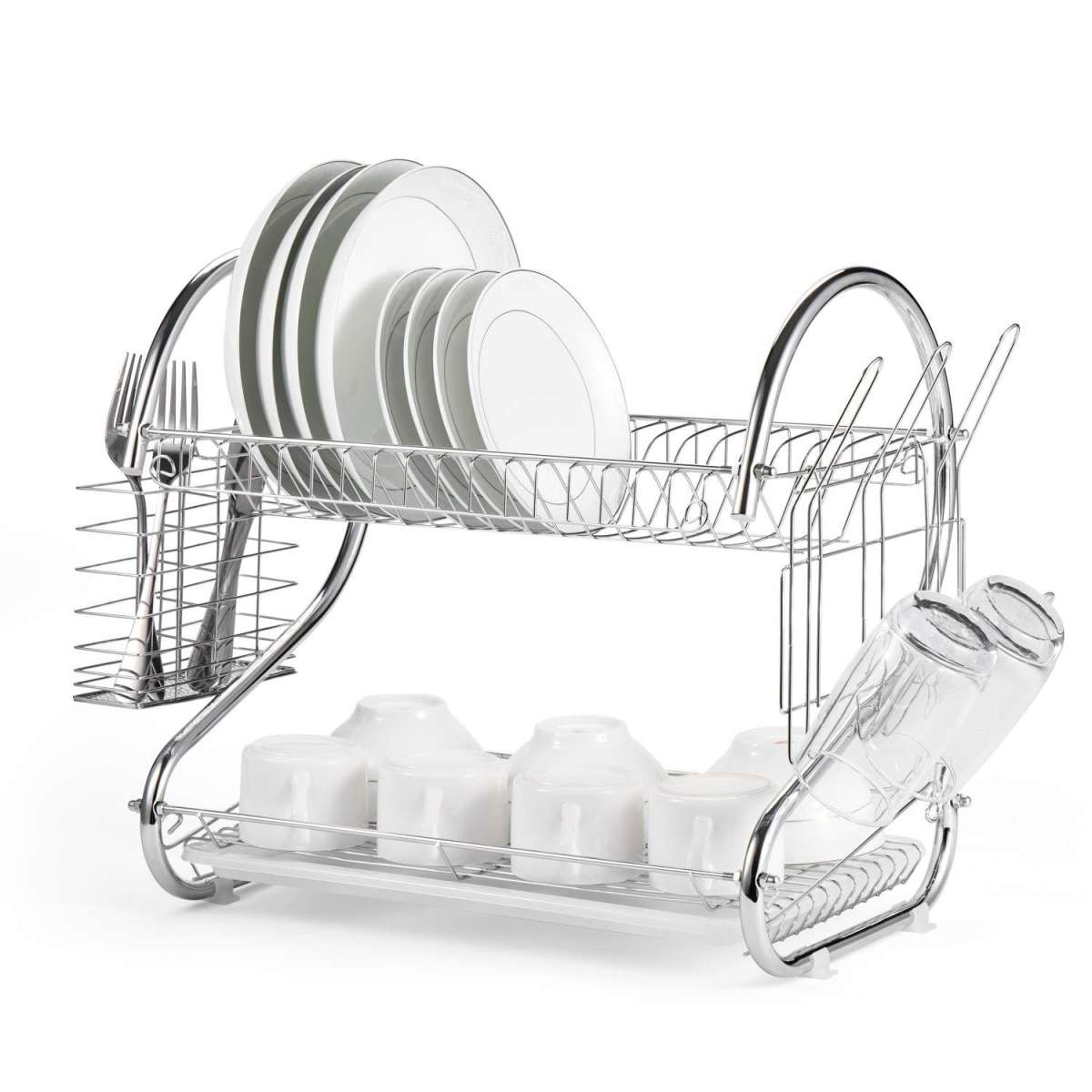 Dish Drainer Rack 2 Layer Stainless WL264