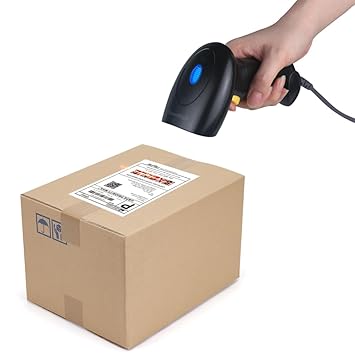 Handheld USB Barcode Scanner Wired Automatic 1D Bar Code Reader for Supermarket, Convenience Store, Warehouse - Image 2