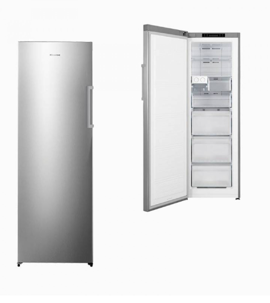 Hisense Upright Vertical Freezer 235L Stainless Steel H310US