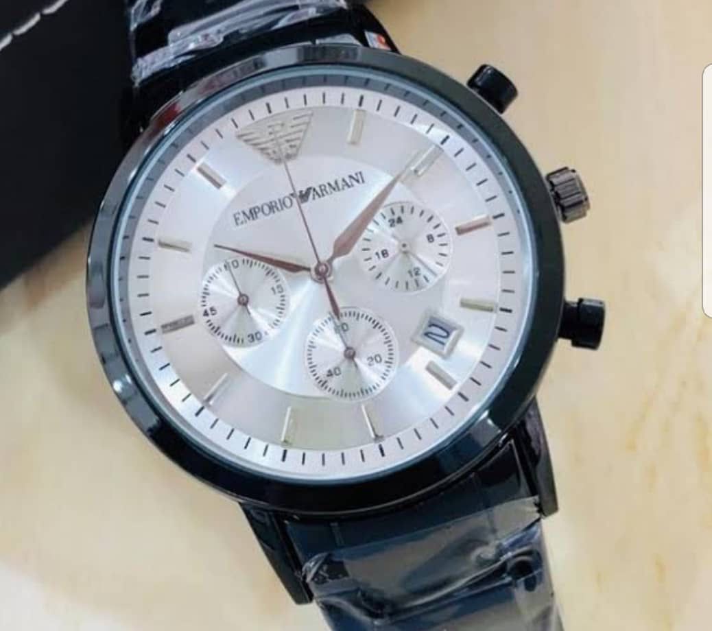 Emporio Armani Classic Mans Watch Black Colour