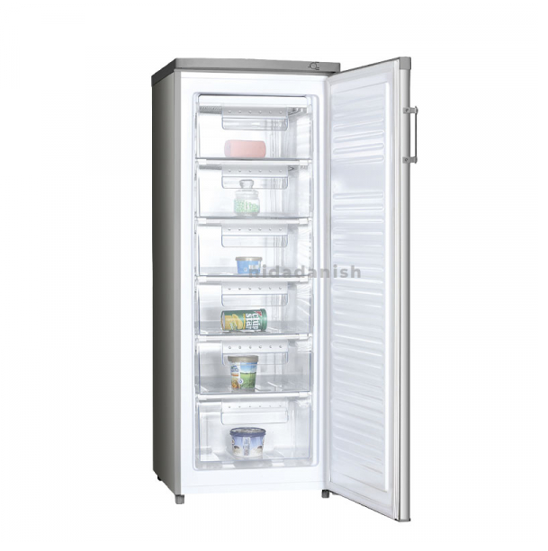 Westpoint Vertical Freezer 225L Defrost 1 Door Inox WVHN-2519.ERI - Image 2