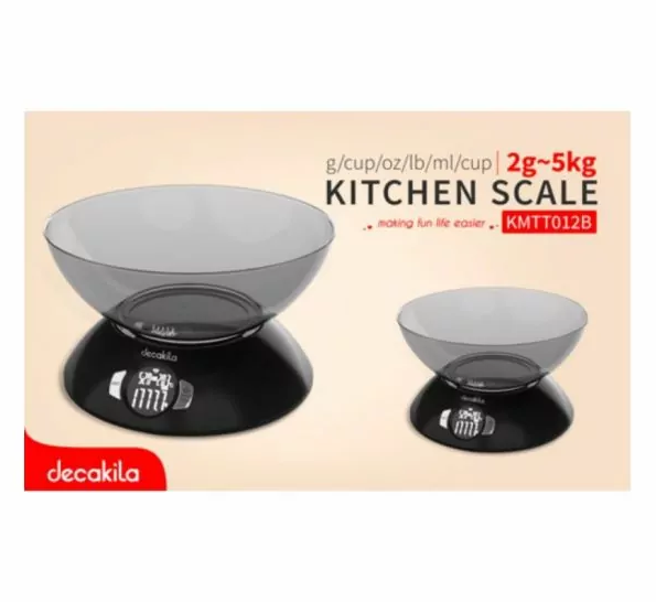 Decakila Kitchen Scale Bowl 2-5000G - KMTT012B - Image 2