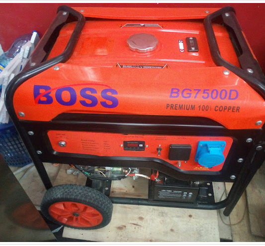 Boss Generators, Galaxy Series – BG7500D - 6.5kw