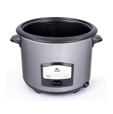 Evvoli 2 In 1 Rice Cooker with Steamer 6.5L Up To 12 Cup Of Rice non-stick 750W - EVKA-RC6501S - Image 3