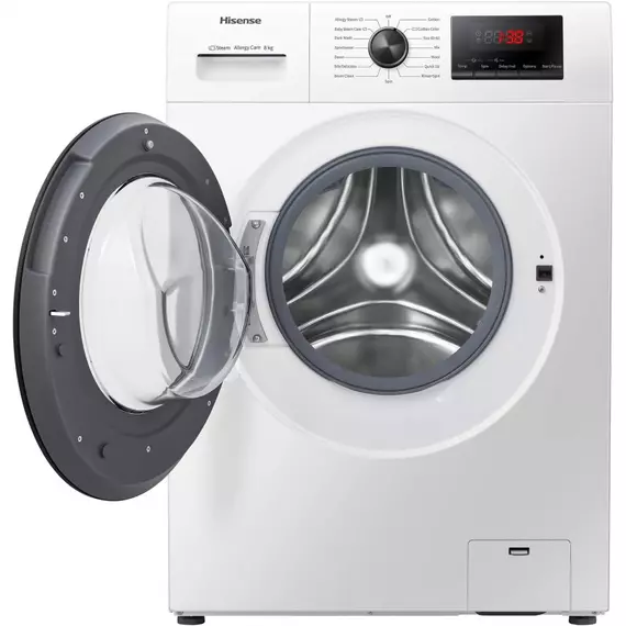 Hisense Washing Machine 8kg Front Load-WFQP8012VMS - Image 2