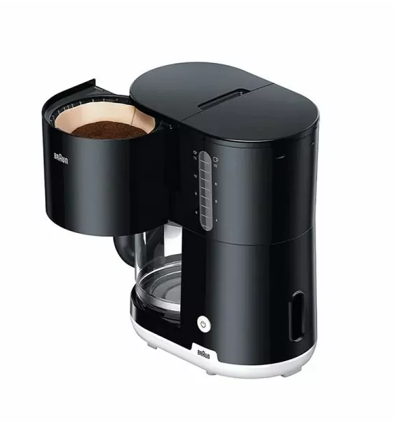 Braun Coffee Maker Breakfast 1, 1000W Black KF101AI - Image 2